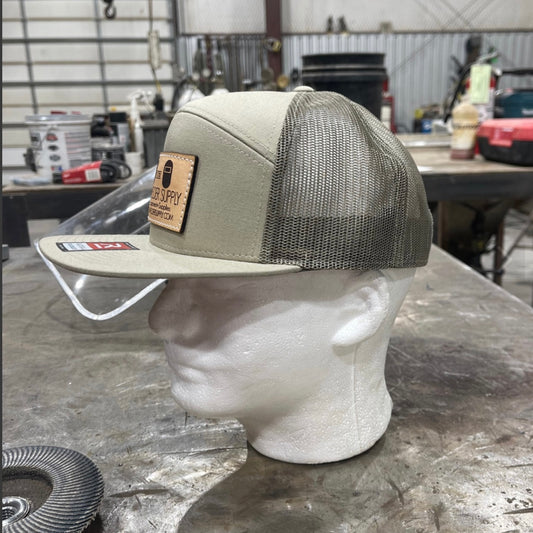 Khaki/Loden 7 Panel Snap Back Rig Welder Supply Cap