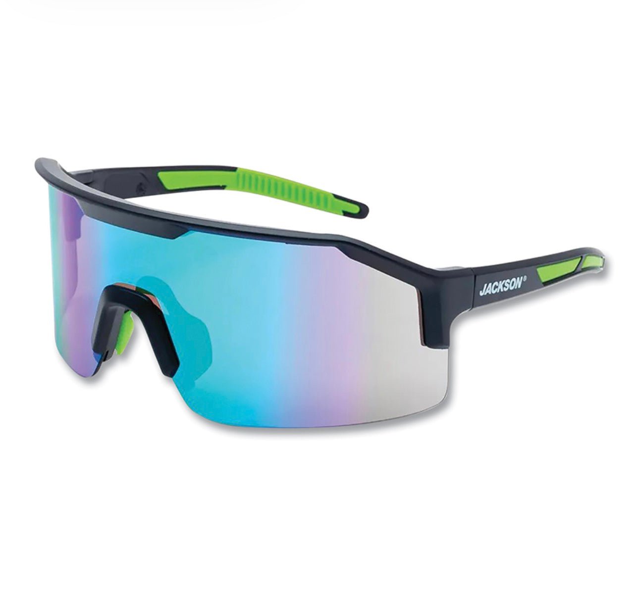 Safety Glasses w Green Mirror