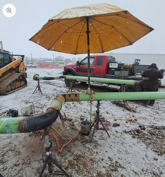 Pipe Mount Umbrella Stand