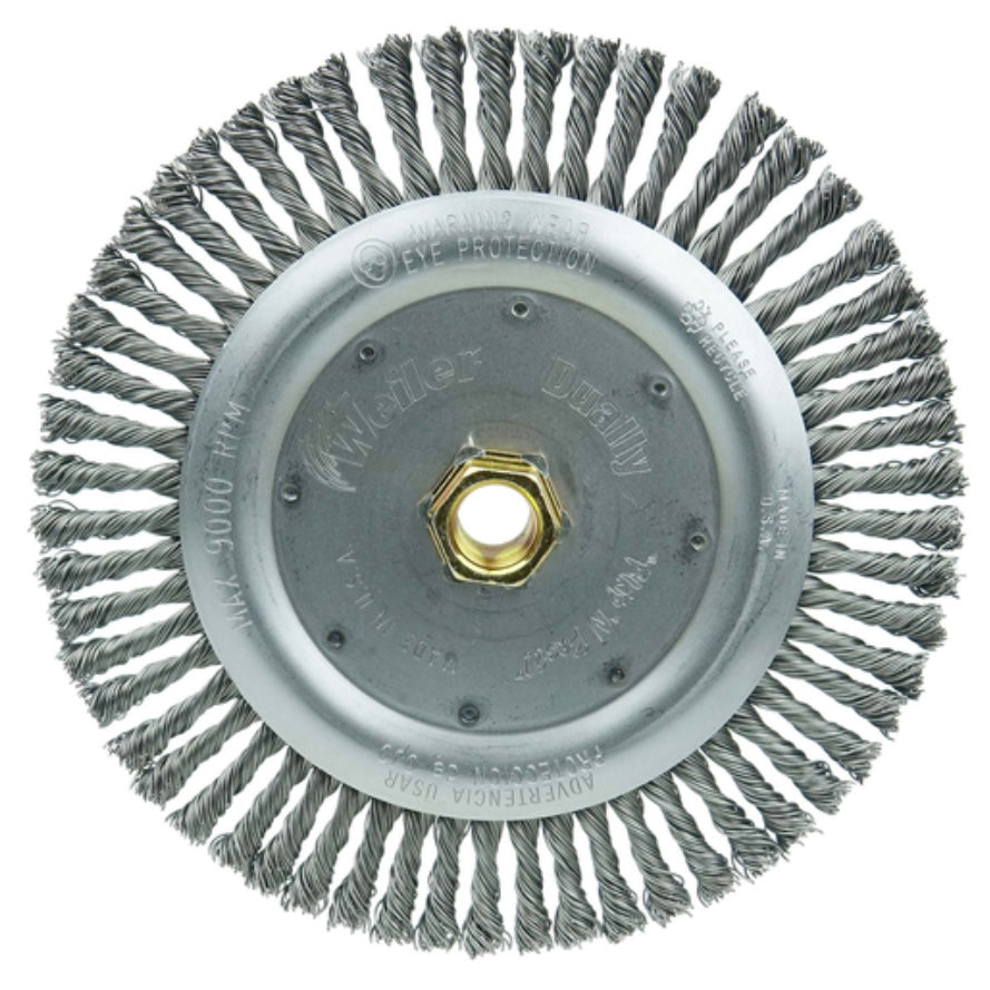 Weiler Dually Stringer Bead Wheel 7"