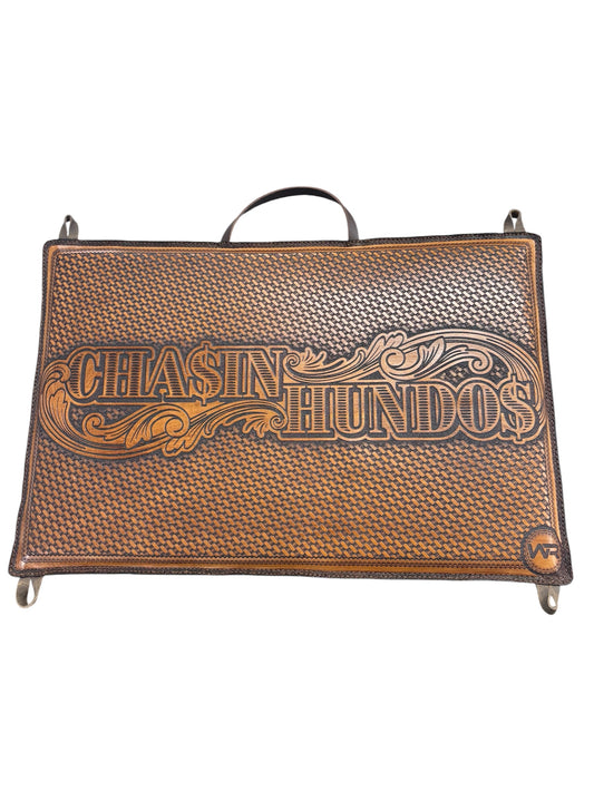Chasin Hundos Leather Kneeling Pad