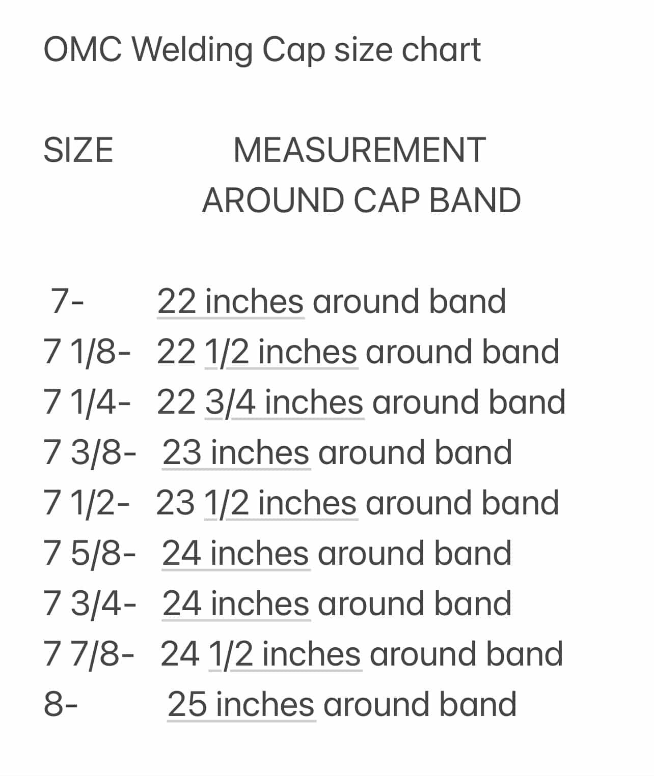 White Welding Cap 3 Pack