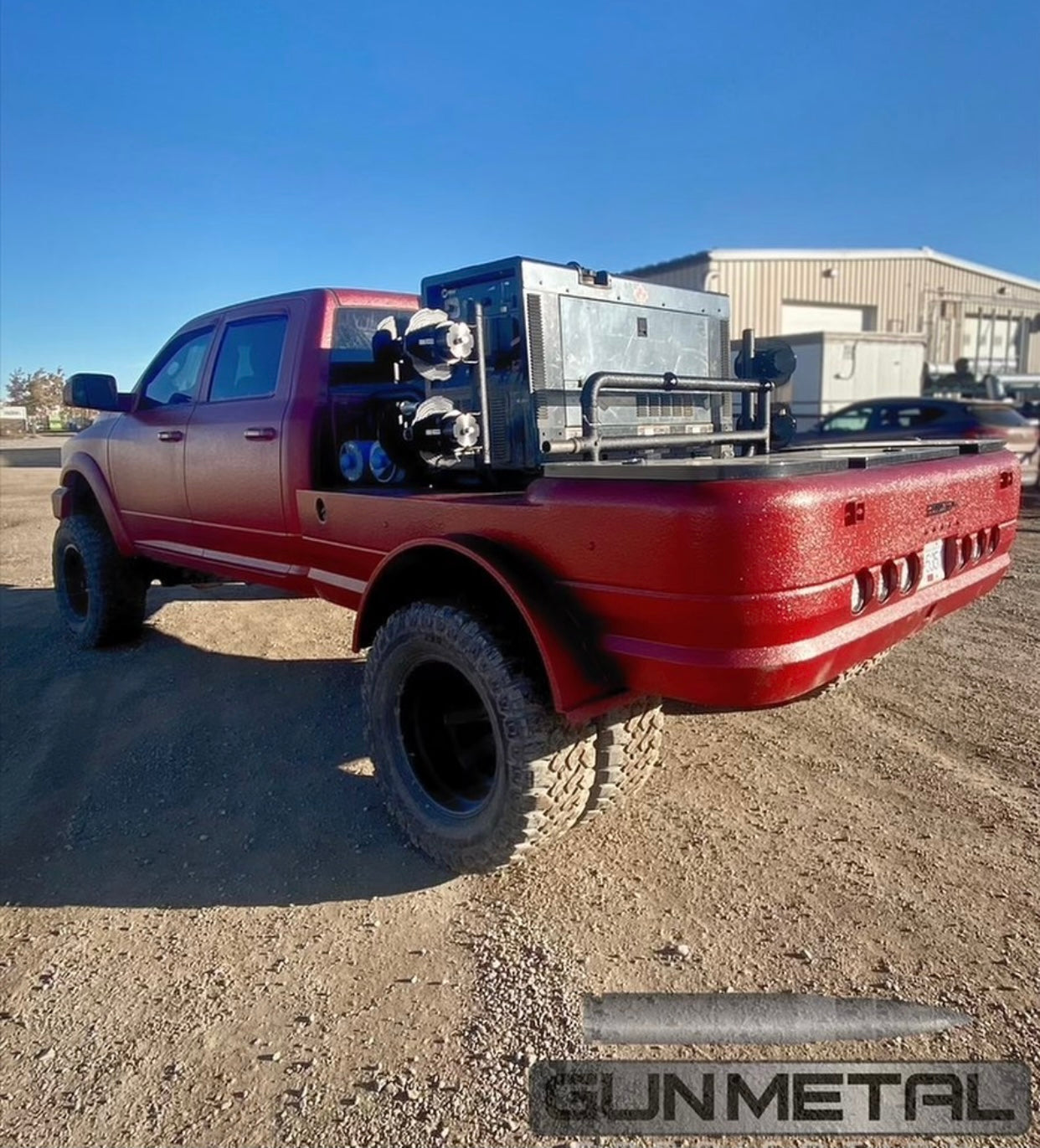 Custom Built Welding Bed