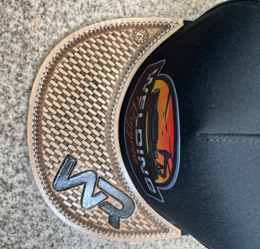 Rig Welder Leather Bill Hat