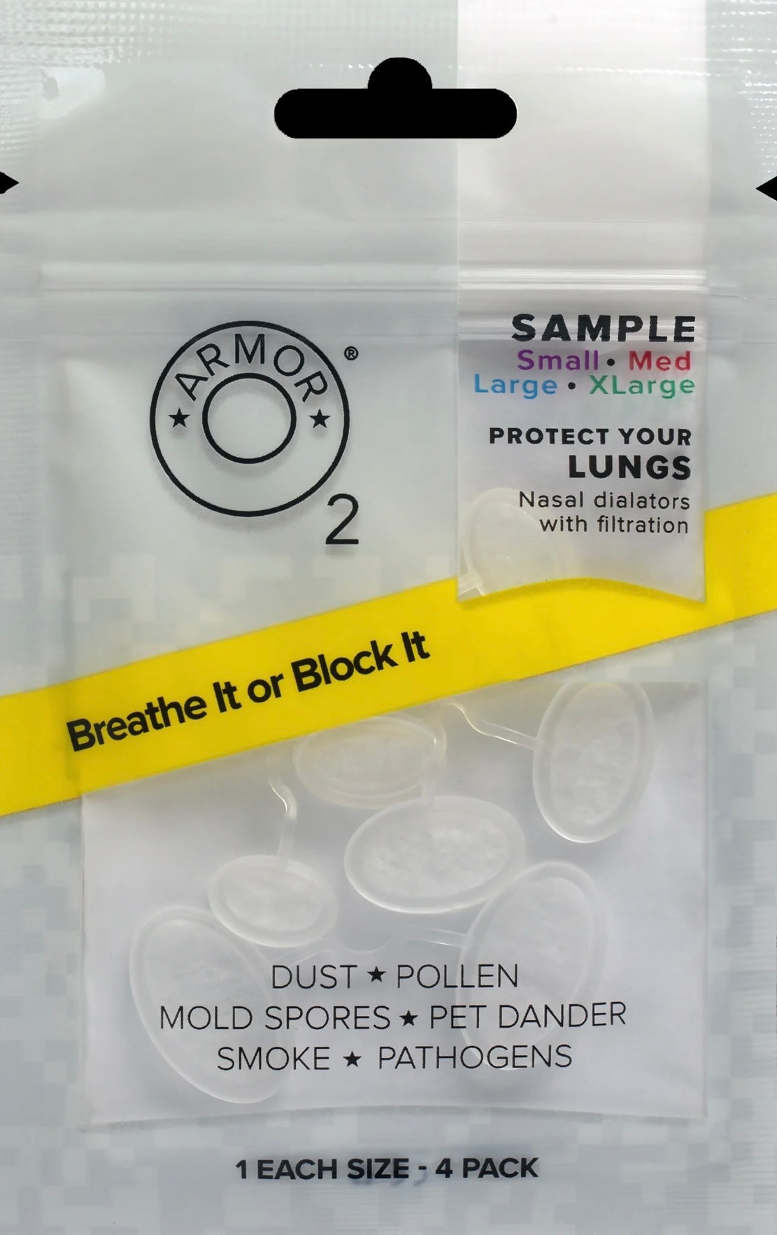 O2 Nose Filters O2 Armor Nasal Filter Sample Pack – Weldingriggerz