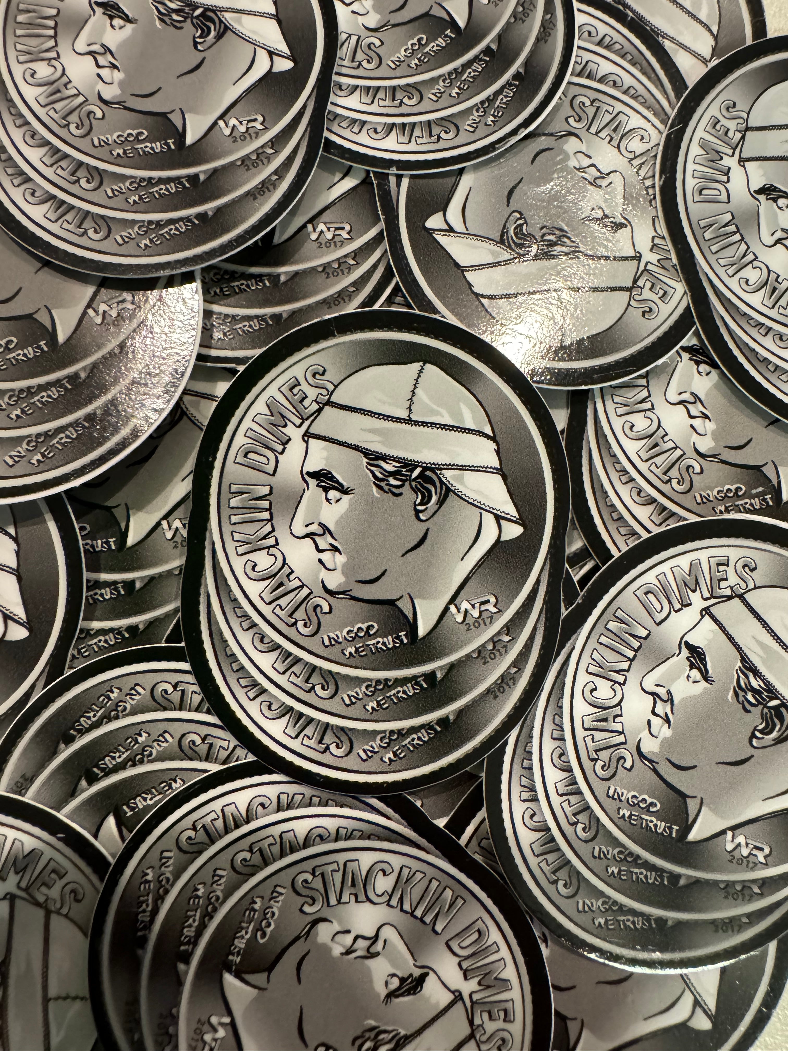 Stack Dimes Stackin Dimes Decal – Weldingriggerz