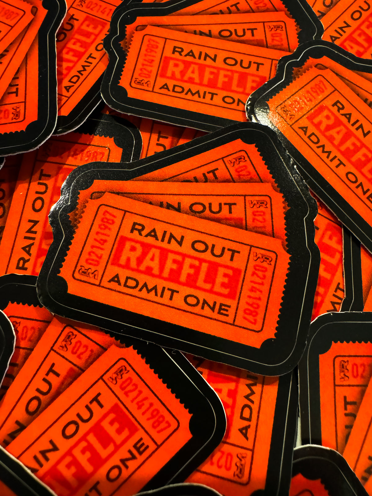 Raining Raffles Rain Out Raffle Decal – Weldingriggerz