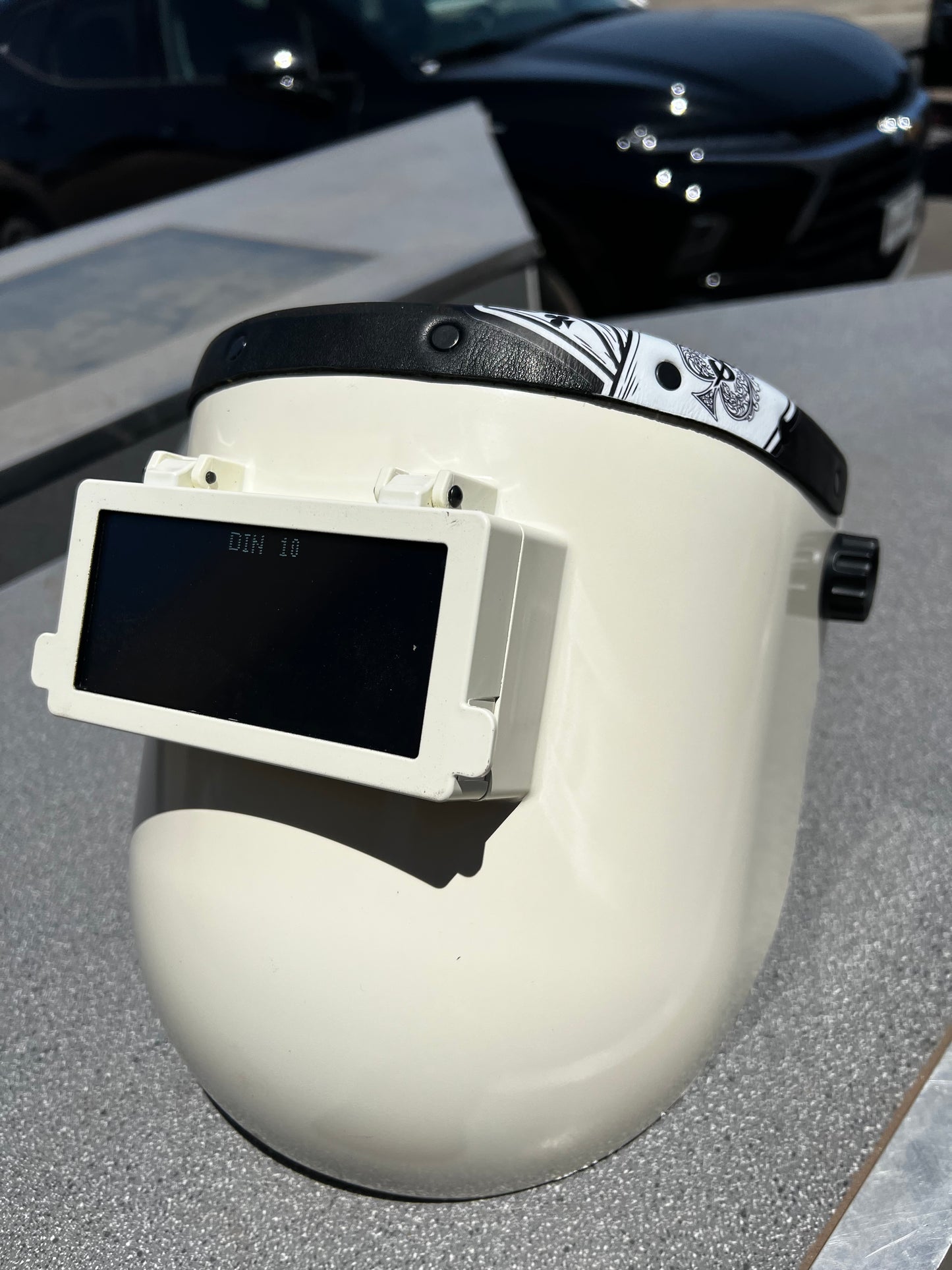 Ace of Money Welding Hood