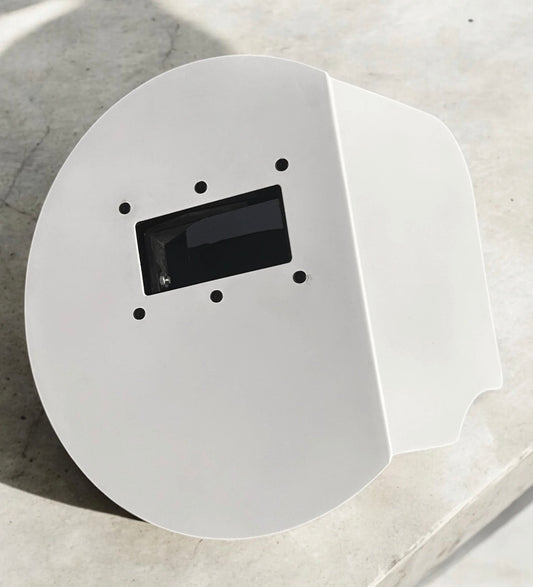 White One Piece Carbon Fiber Pancake