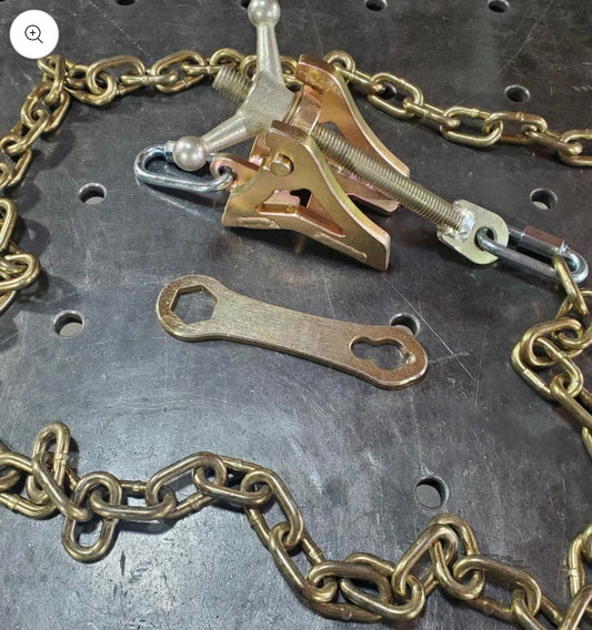 Rig Welder Gear Chain Clamp