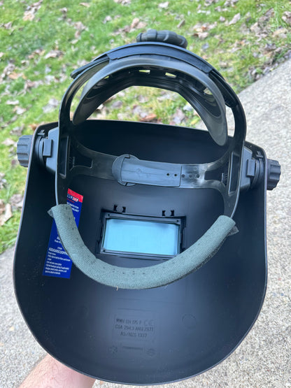 Red Sugar Scoop Welding Hood