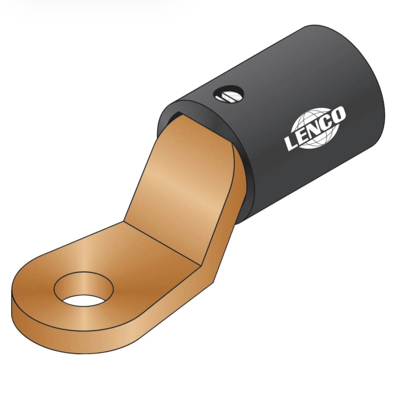 Connector Terminal, CT-40FS, Straight, 17/32 in Stud Hole