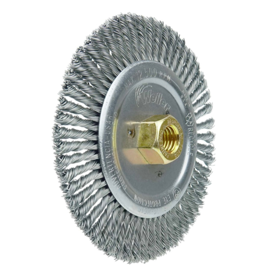 Weiler Dually Stringer Bead Wheel 6"