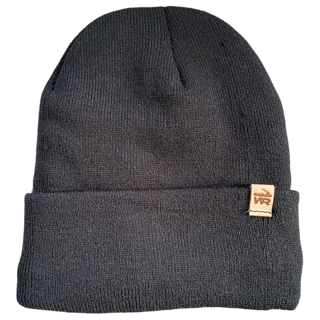 WR Black Lined Beanie