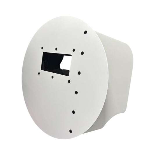 Round White Carbon Fiber Pancake