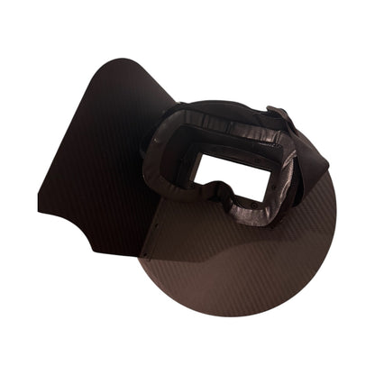 Round White Carbon Fiber Pancake