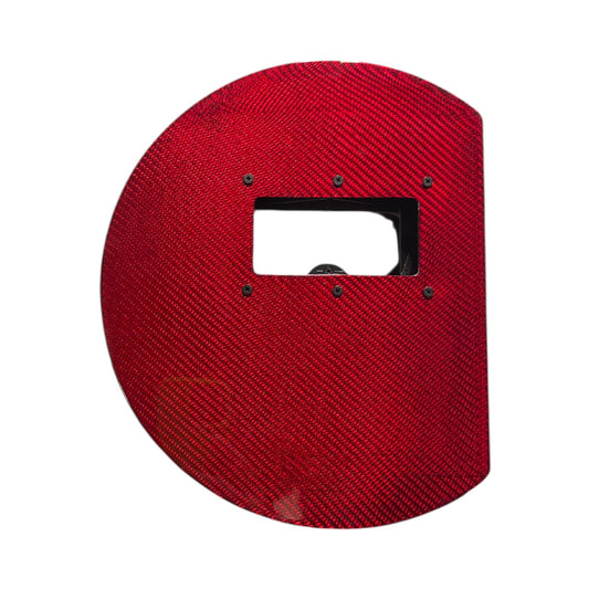 Candy Red Carbon Fiber Pancake