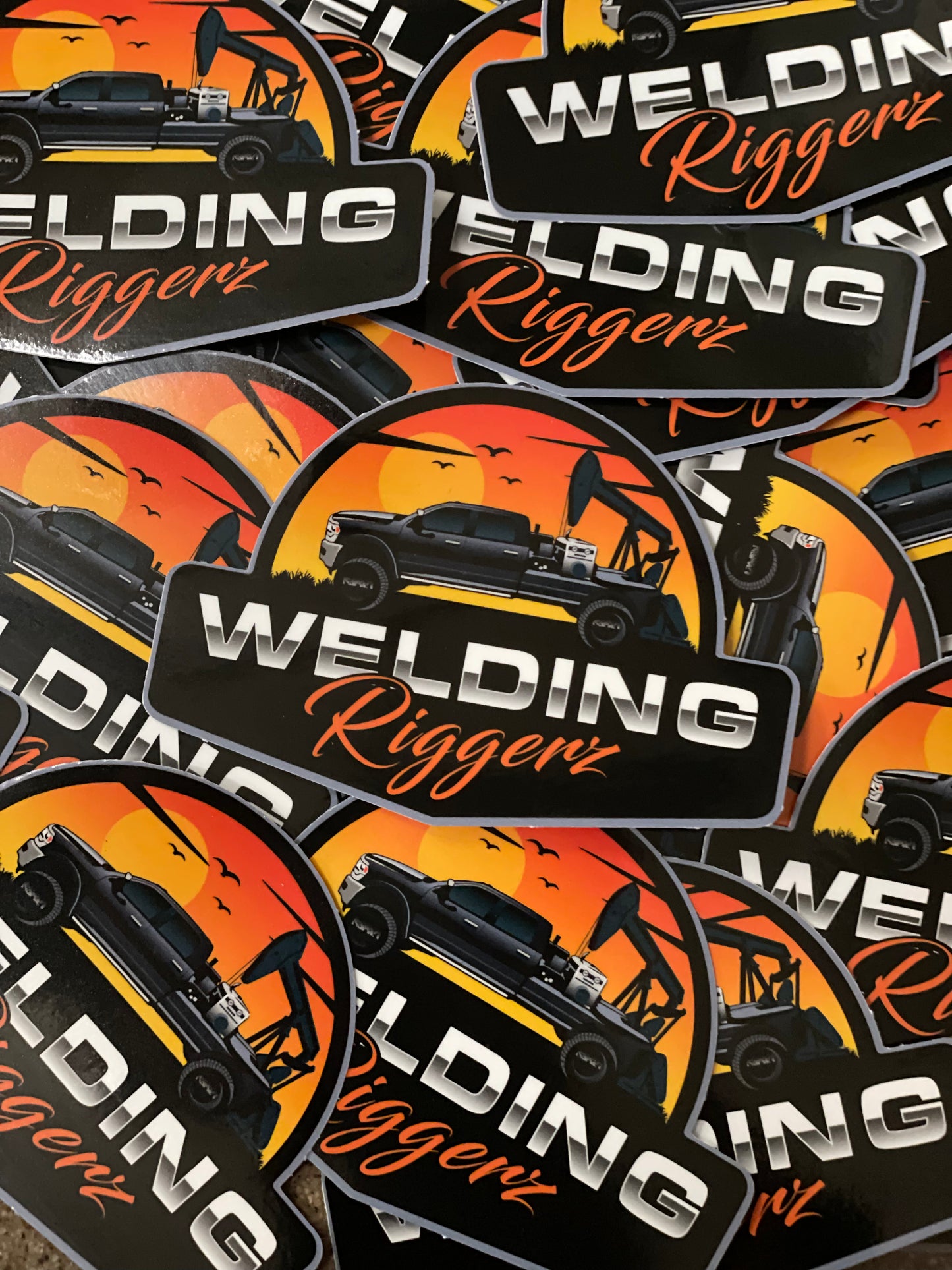 Braided Rig Decal Rig Welder Decal – Weldingriggerz